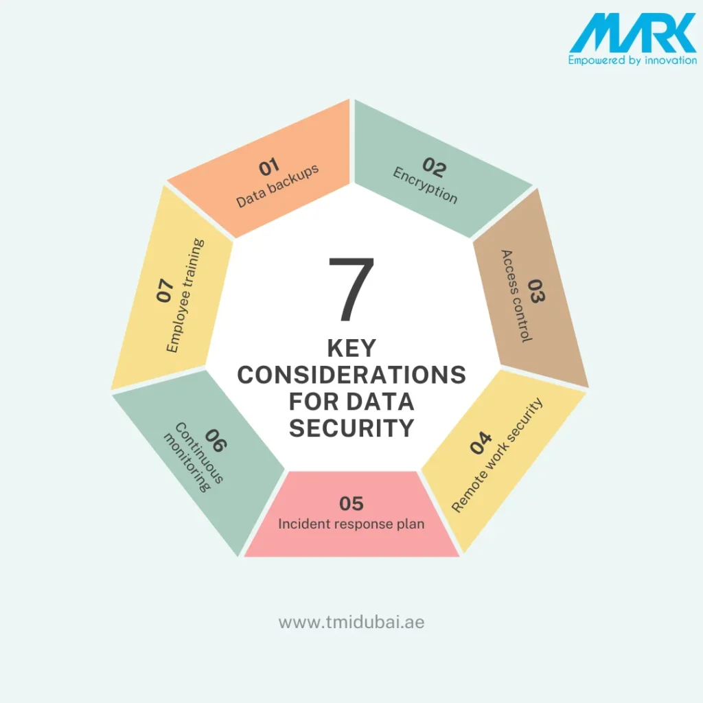 Key considerations for data security